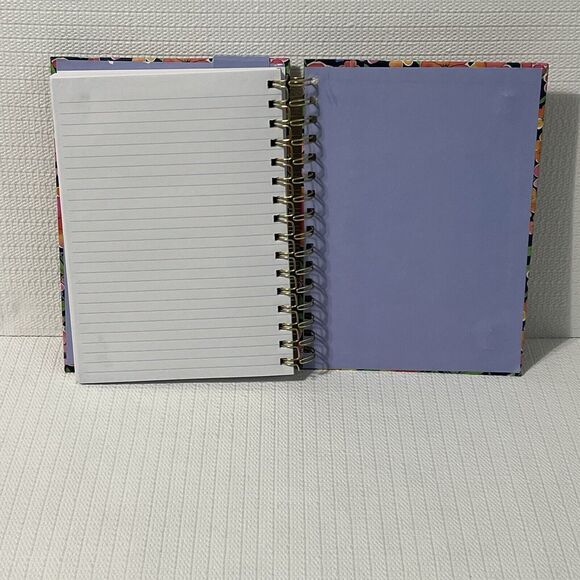 BLOOM Hardcover Spiral Notebook Journal Pen Sticker Set Colorful Lined Flowers - Picture 12 of 17